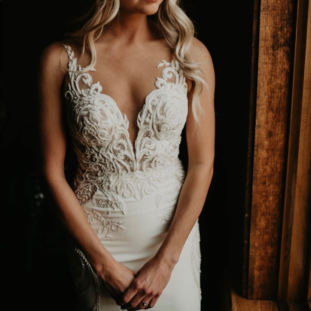 Martina Liana Wedding Gown: Style #1013 -ivory